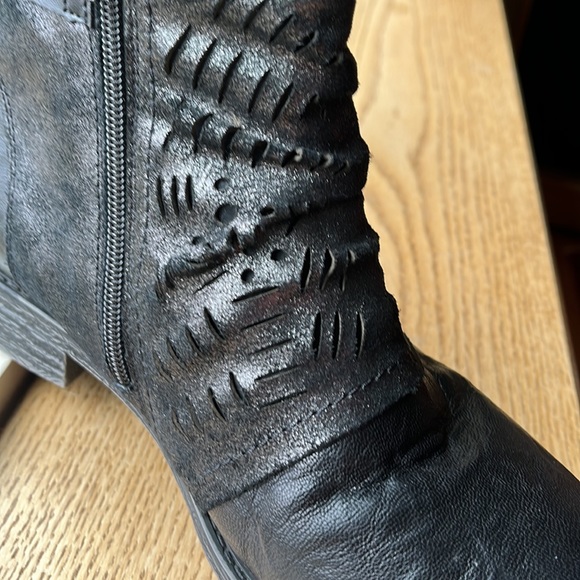 Rieker Remonte Erin 73 Black Leather Chelsea Boots Sz 39/8 - Picture 12 of 12